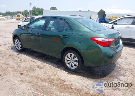2014 Toyota Corolla Le from USA, damaged, VIN 2T1BURHE3EC161604